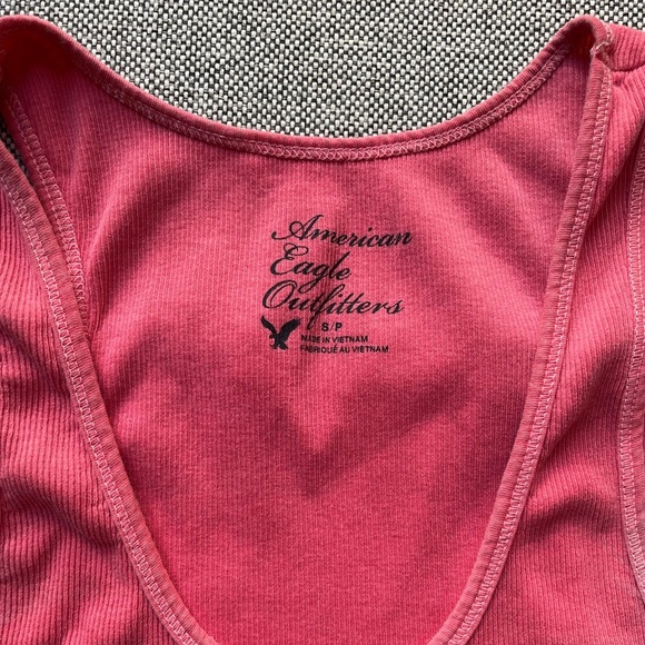 🔸American Eagle Outfitters BF Ribbed Tank in Size : S ✨ - Picture 3 of 8